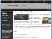 Tablet Screenshot of berwickmedical.com.au